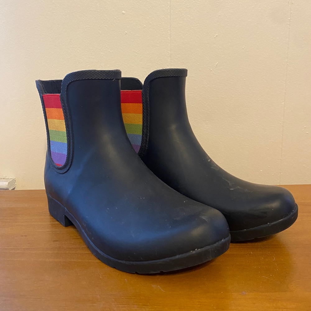 Chelsea Rainbow Rain Boots